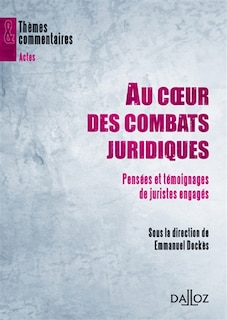 Front cover_Au coeur des combats juridiques