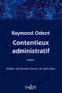 Front cover_Contentieux administratif, Vol. 1. Fascicules 1 à 3