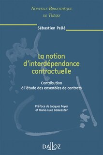 Front cover_La notion d'interdépendance contractuelle