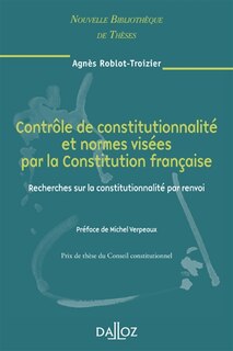 Couverture_Contrôle de constitutionnalité et normes visées par la Constitution française