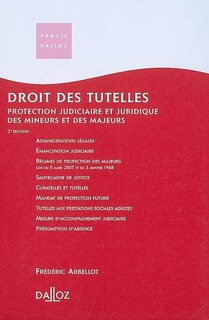 Couverture_Droit des tutelles