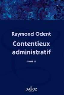 Front cover_Contentieux administratif, Vol. 2. Fascicules 4 à 6