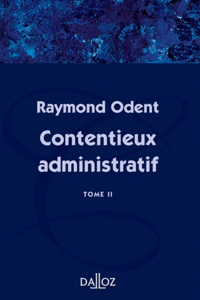 Front cover_Contentieux administratif, Vol. 2. Fascicules 4 à 6