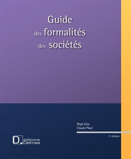 Front cover_Guide des formalit&eacute;s des soci&eacute;t&eacute;s
