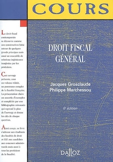 Couverture_Droit fiscal général