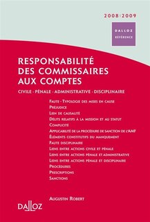 Front cover_Responsabilité des commissaires aux comptes