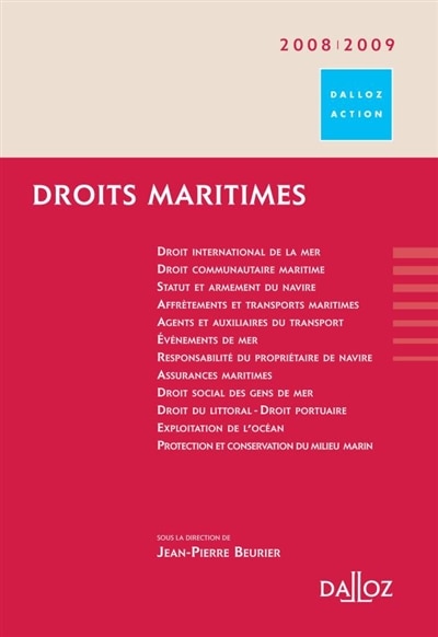 Couverture_Droits maritimes 2009-2010