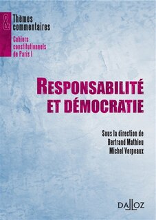 Front cover_Responsabilité et démocratie