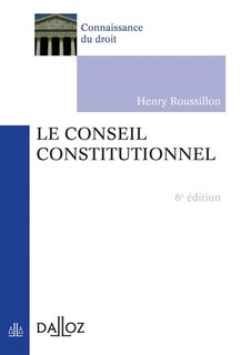 Front cover_Le Conseil constitutionnel