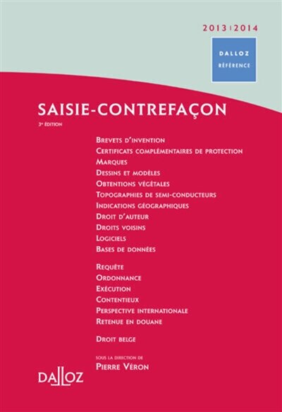 Front cover_Saisie-contrefaçon 2013-2014