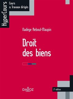 Couverture_Droit des biens