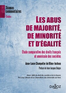Couverture_Les abus de majorit&eacute;, de minorit&eacute; et d'&eacute;galit&eacute;