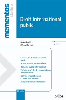 Front cover_Droit international public
