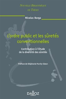 Couverture_L' ordre public et les sûretés conventionnelles