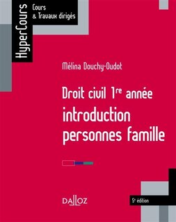 Front cover_Droit civil 1re année