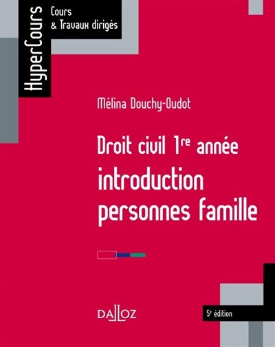 Front cover_Droit civil 1re année