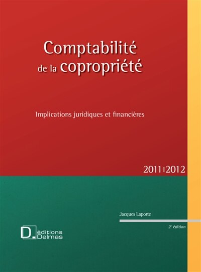 Front cover_Comptabilité de la copropriété : implications jurdiques et financières