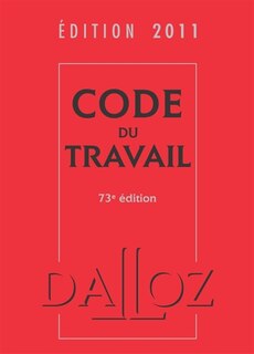 Couverture_Code du travail 2011