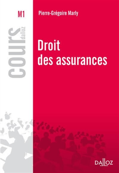 Front cover_Droit des assurances