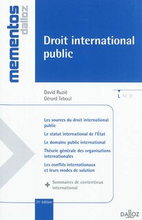 Front cover_Droit international public