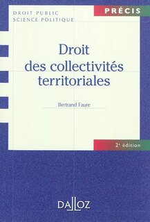 Couverture_Droit des collectivit&eacute;s territoriales