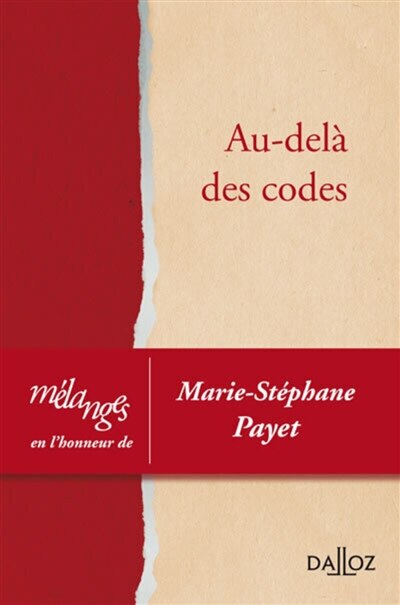 Front cover_Au-delà des codes