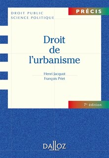 Front cover_Droit de l'urbanisme