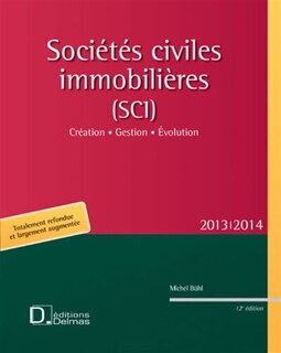 Front cover_Sociétés civiles immobilières (SCI) 2013-2014