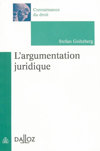 Front cover_L' argumentation juridique