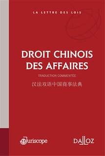 Couverture_Droit chinois des affaires