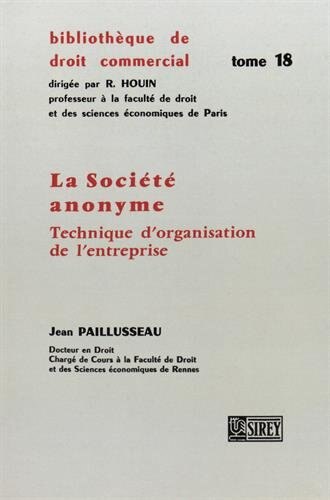Front cover_Société anonyme