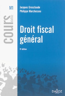 Couverture_Droit fiscal général