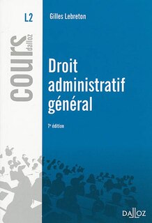 Front cover_Droit administratif général L2
