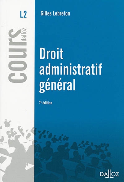 Front cover_Droit administratif général L2