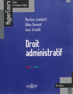 Front cover_Droit administratif