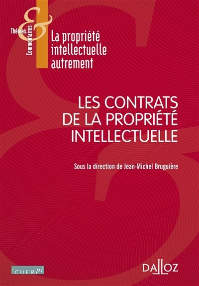 Couverture_Les contrats de la propriété intellectuelle