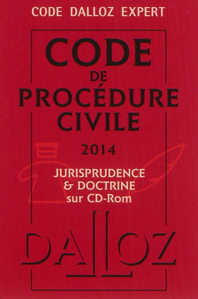 Couverture_Code de proc&eacute;dure civile 2014