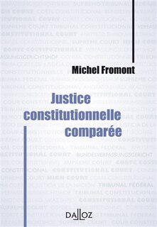 Front cover_Justice constitutionnelle comparée