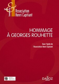 Front cover_Hommage à Georges Rouhette