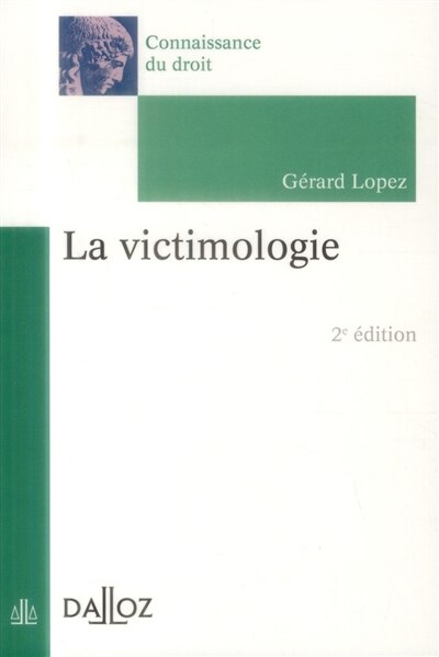 Couverture_La victimologie