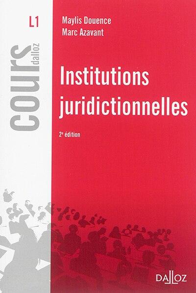 Couverture_Institutions juridictionnelles
