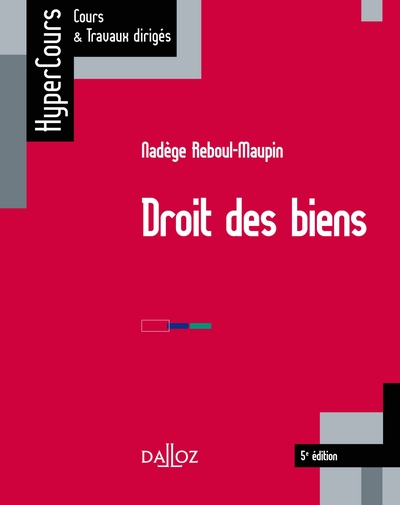 Couverture_Droit des biens