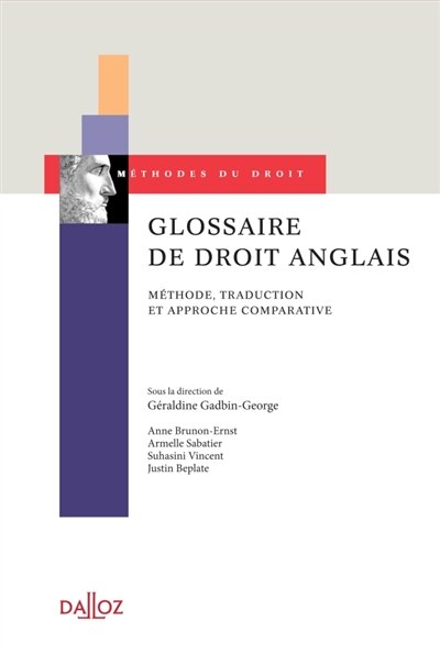 Front cover_Glossaire de droit anglais