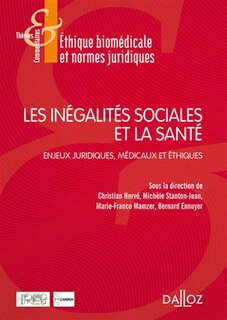 Couverture_Les inégalités sociales et la santé : enjeux juridiques, médicaux et éthiques
