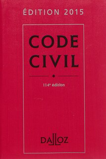 Front cover_Code civil 2015