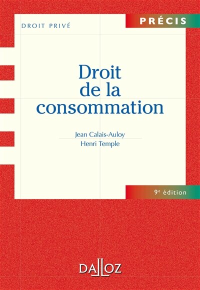 Couverture_Droit de la consommation