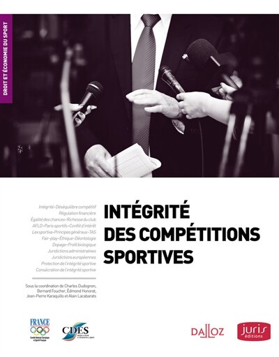 Front cover_Intégrité des compétitions sportives