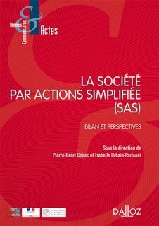 Front cover_La société par actions simplifiée (SAS) : bilan et perspectives