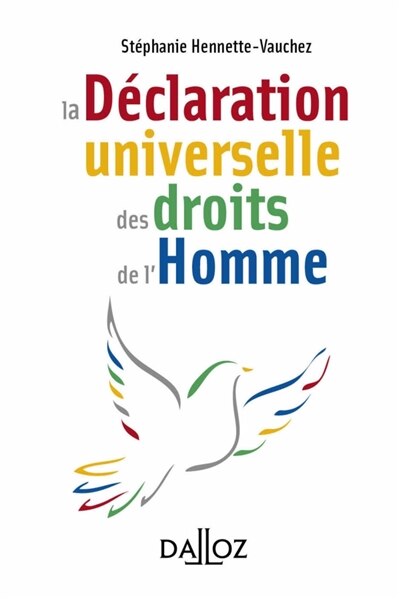 Front cover_Déclaration universelle des droits de l'homme