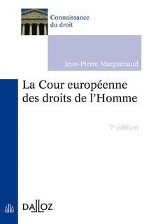Couverture_La Cour européenne des droits de l'homme